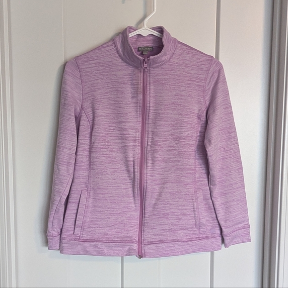 T by Talbots Light Purple Full Zip Sweatshirt sz SP Small Petite - Picture 1 of 6